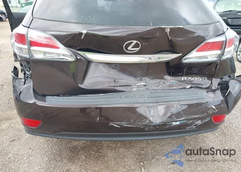 2014 Lexus Rx 350 z USA, uszkodzony, nr VIN 2T2BK1BA8EC249797